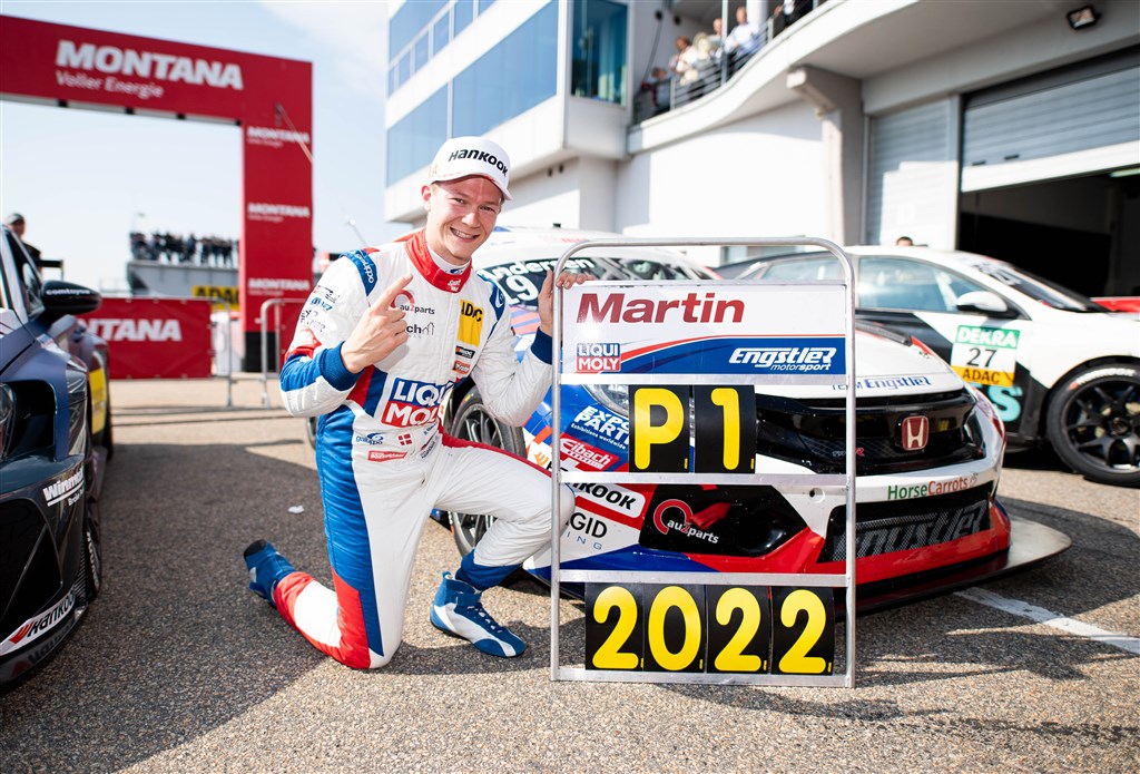Så er det finaletid for Martin Andersen i TCR Germany. Viborgenseren kommer til weekendens finale i Hockenheim som mester, efter han sidste gang sikrede sig den tyske mesterskabstitel før tid.
(Foto: Gruppe C Photography/Team Engstler)